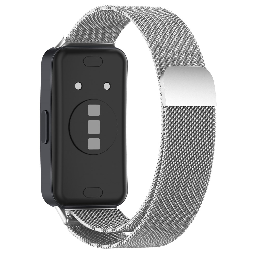 Huawei Band 8 Reim Milanese Loop sølv