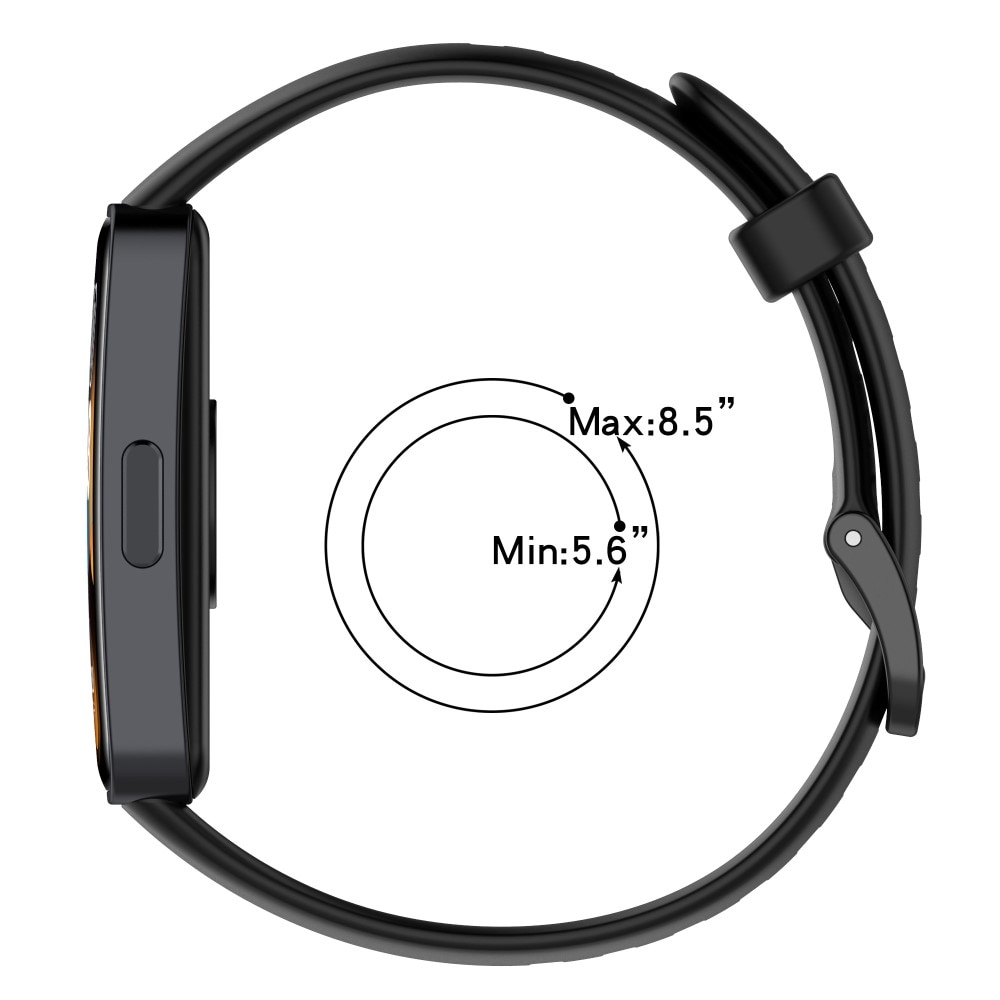 Huawei Band 8 Reim Silikon svart