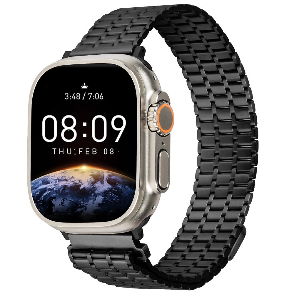 Business Magnetic Reim Apple Watch 38mm svart