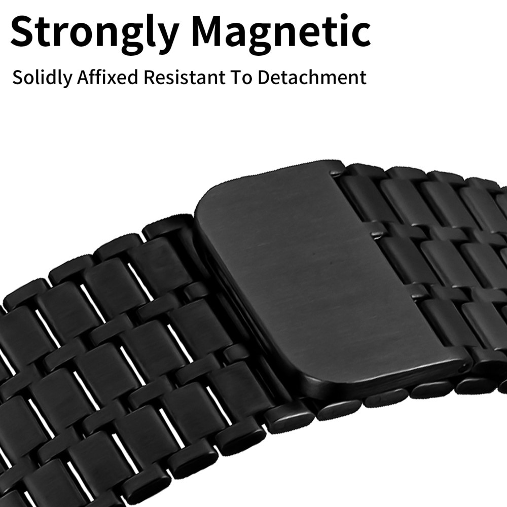 Business Magnetic Reim Apple Watch 41mm Series 8 svart