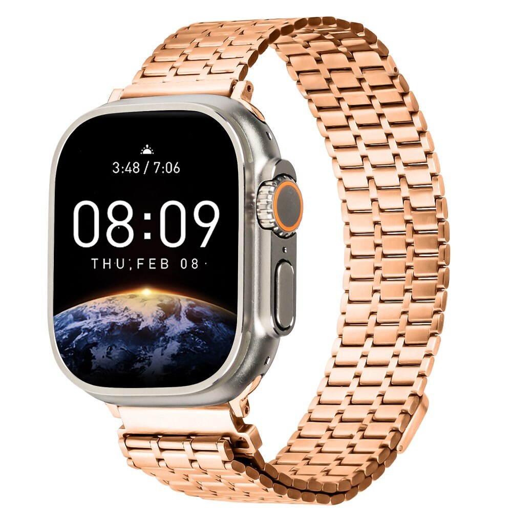 Business Magnetic Reim Apple Watch 42mm rosegull