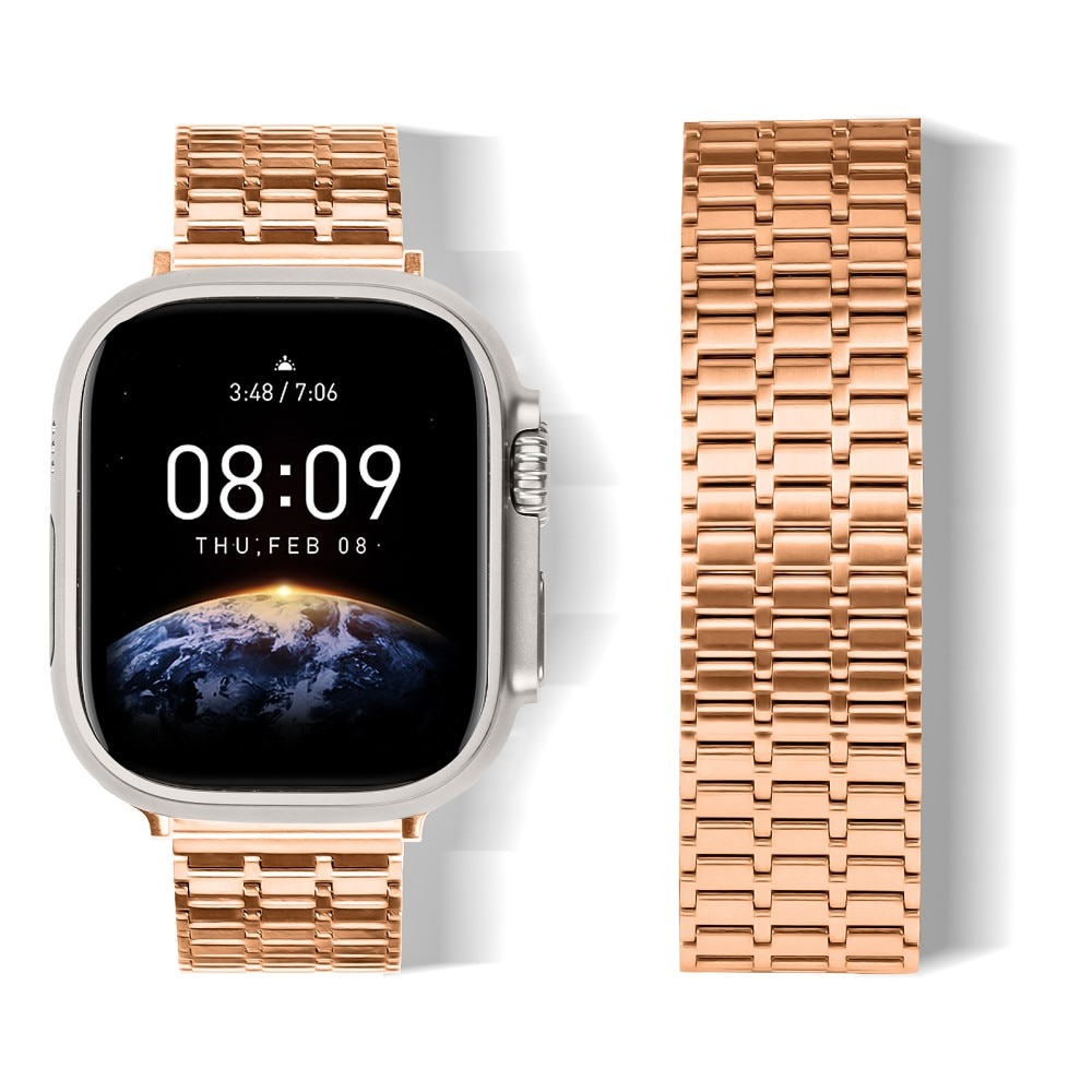 Business Magnetic Reim Apple Watch 45mm Series 9 rosegull