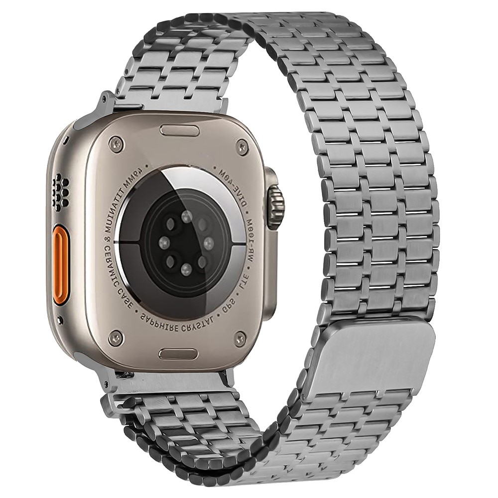 Business Magnetic Reim Apple Watch 44mm grå