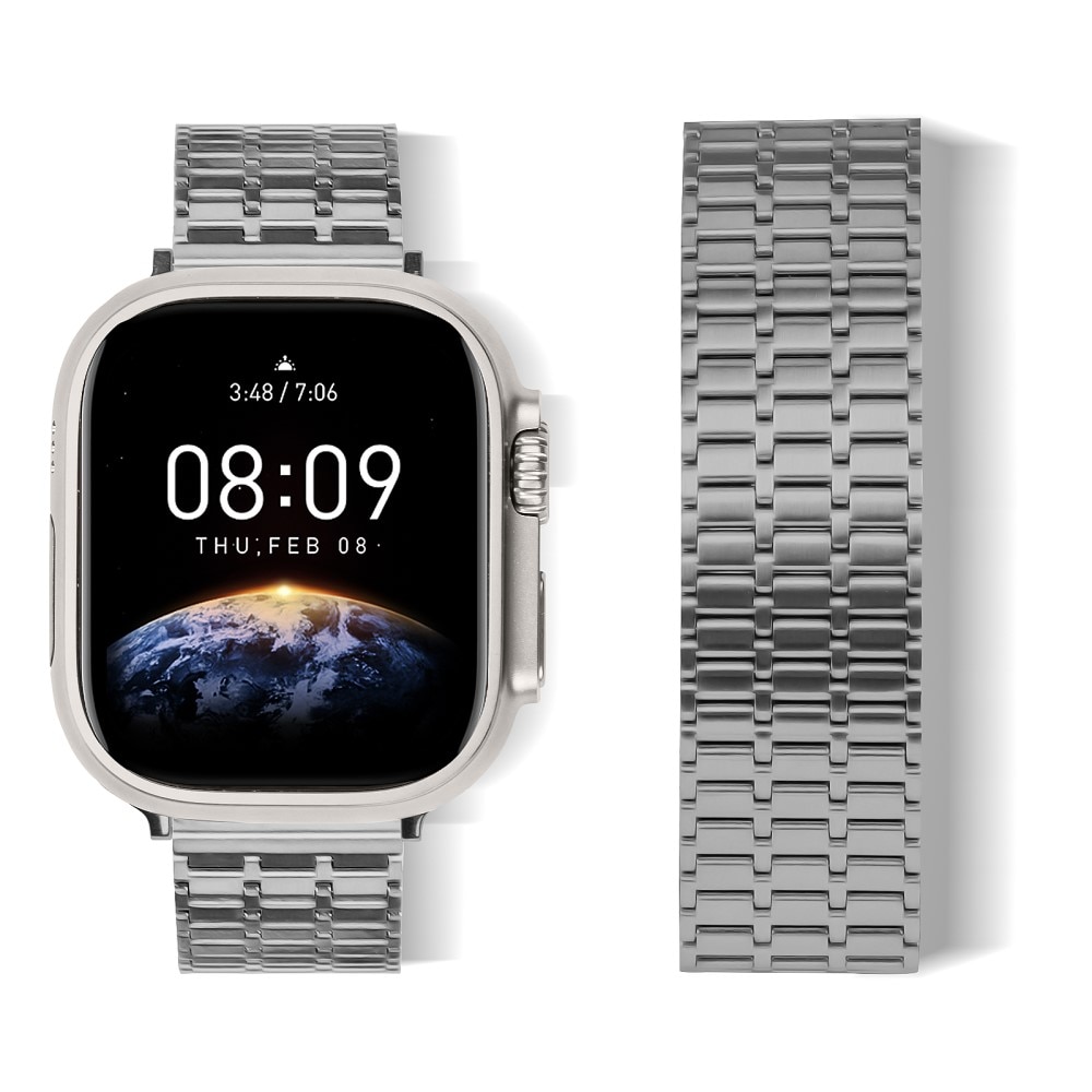 Business Magnetic Reim Apple Watch 45mm Series 7 grå