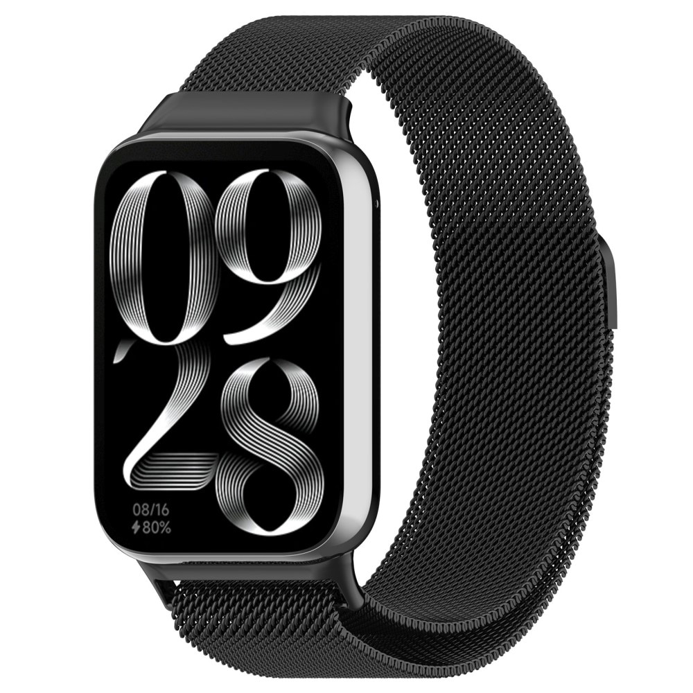 Xiaomi Smart Band 8 Pro Reim Milanese Loop svart