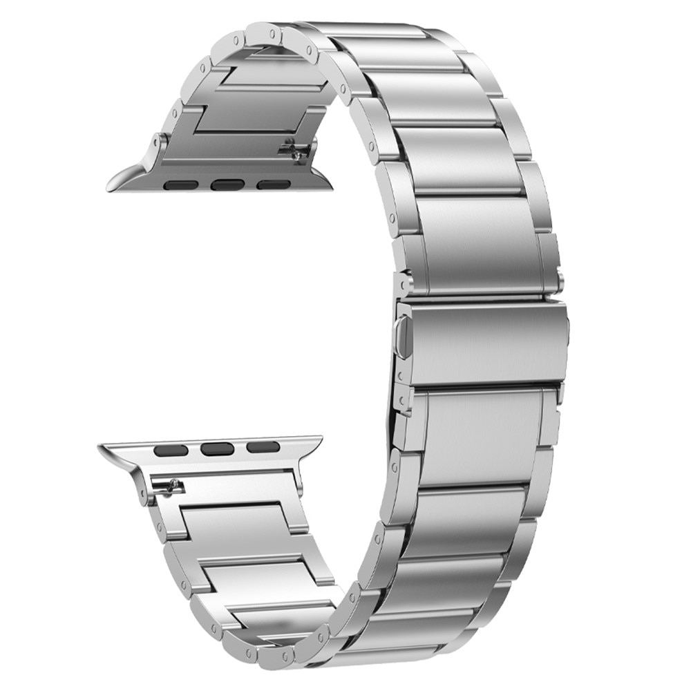 Apple Watch 45mm Series 7 Titan Reim sølv