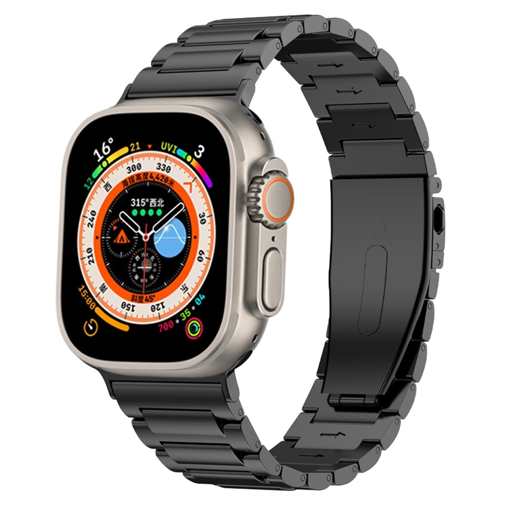 Apple Watch 38mm Titan Reim svart