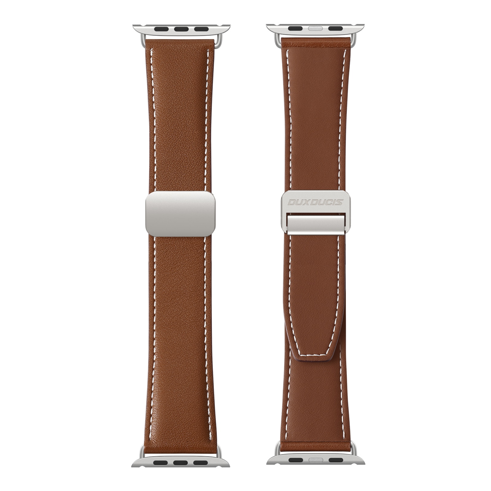 Lærreim Apple Watch Series 11 42mm Brun