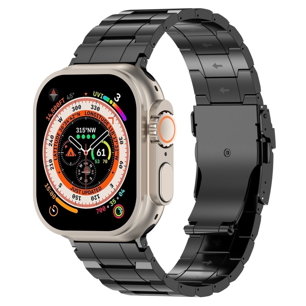 Elevate Titan Reim Apple Watch 41mm Series 7 svart