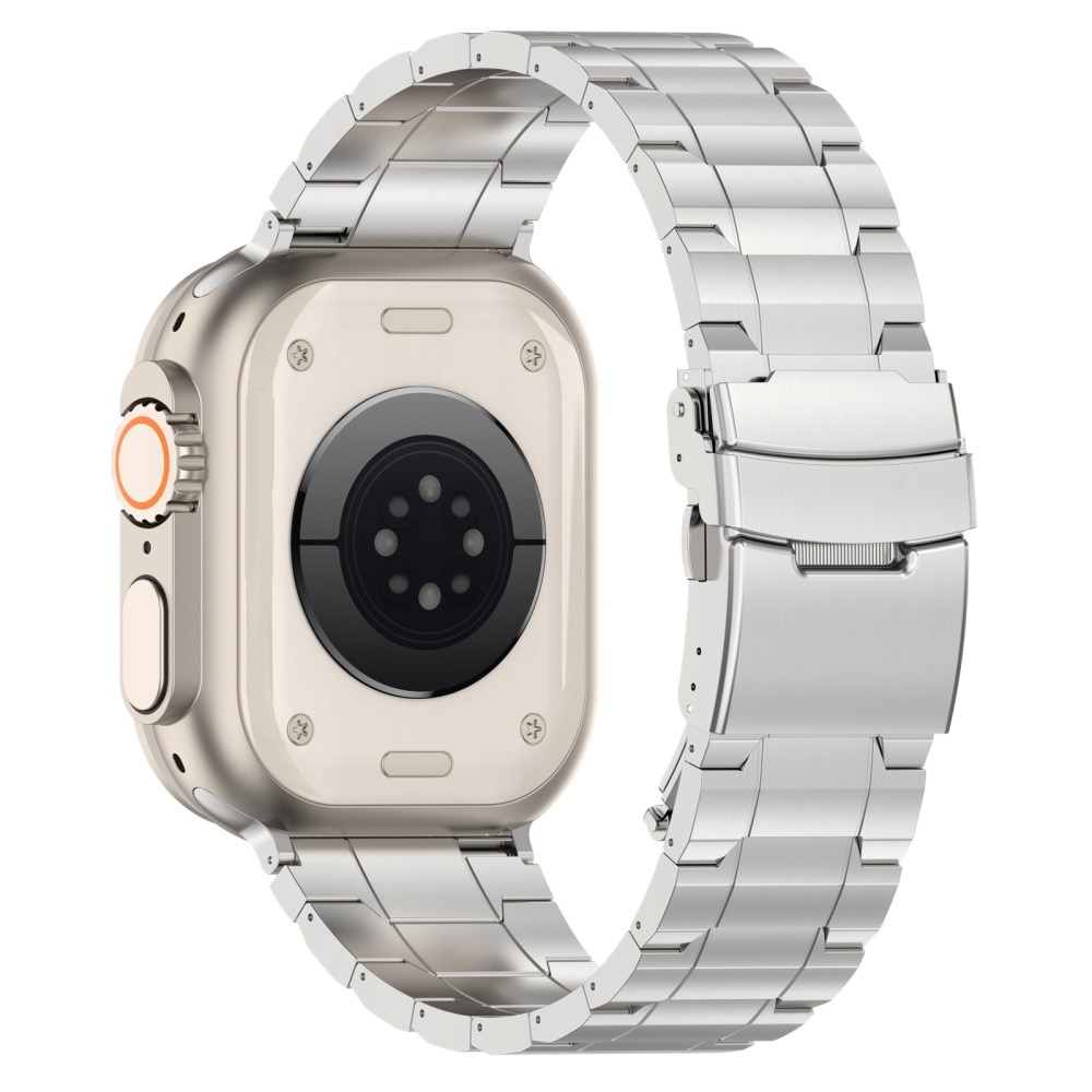 Elevate Titan Reim Apple Watch 41mm Series 9 sølv