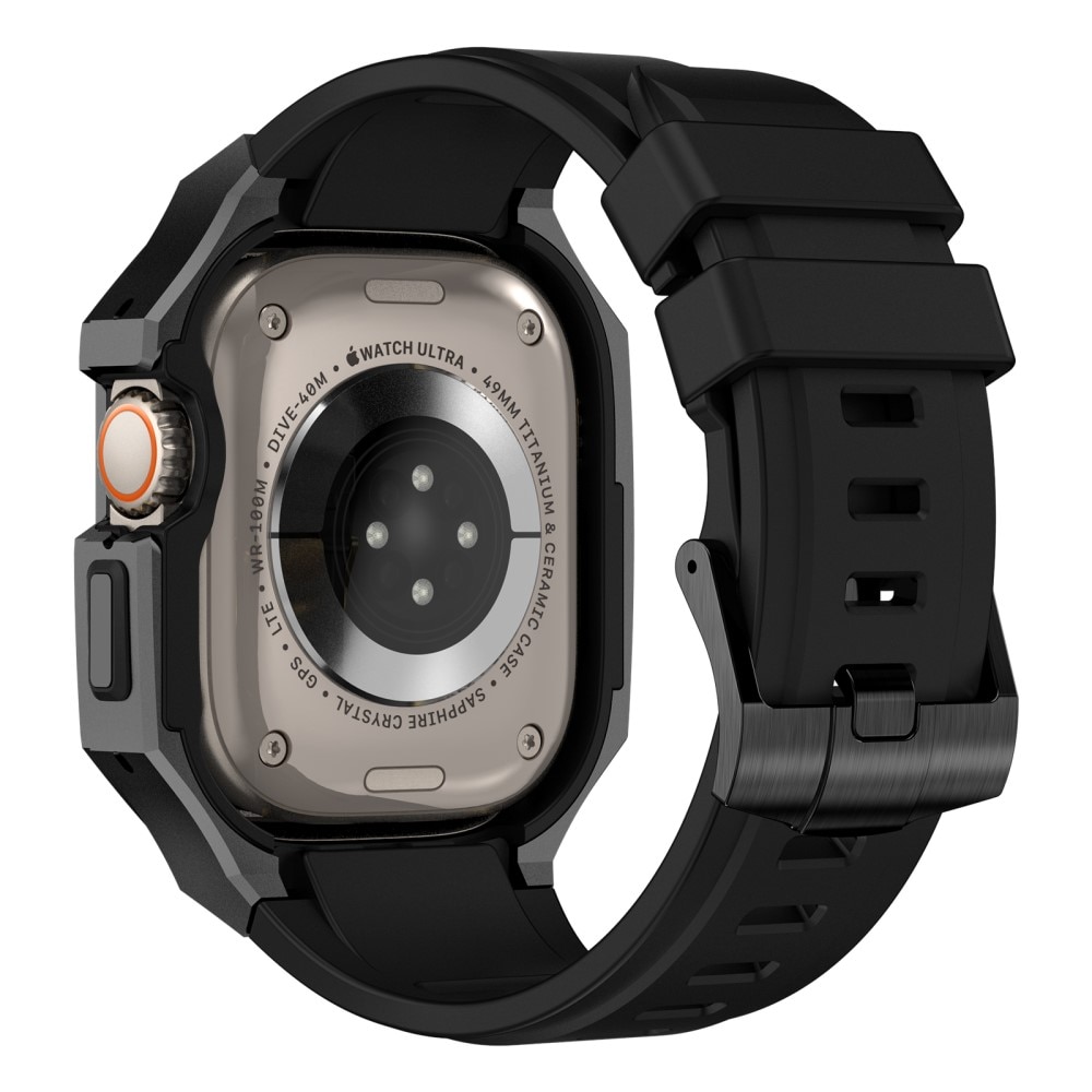 Stainless Steel Deksel + Reim Apple Watch Ultra 49mm svart