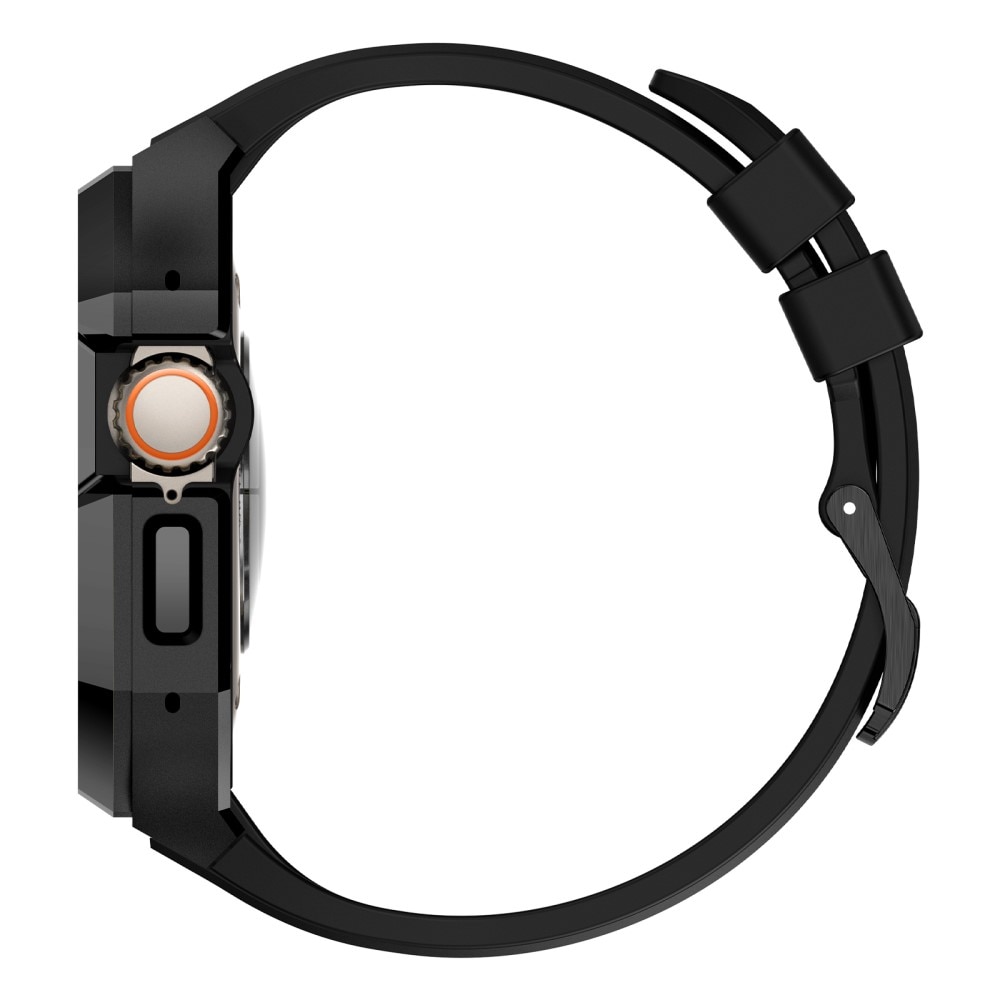 Stainless Steel Deksel + Reim Apple Watch Ultra 2 49mm svart