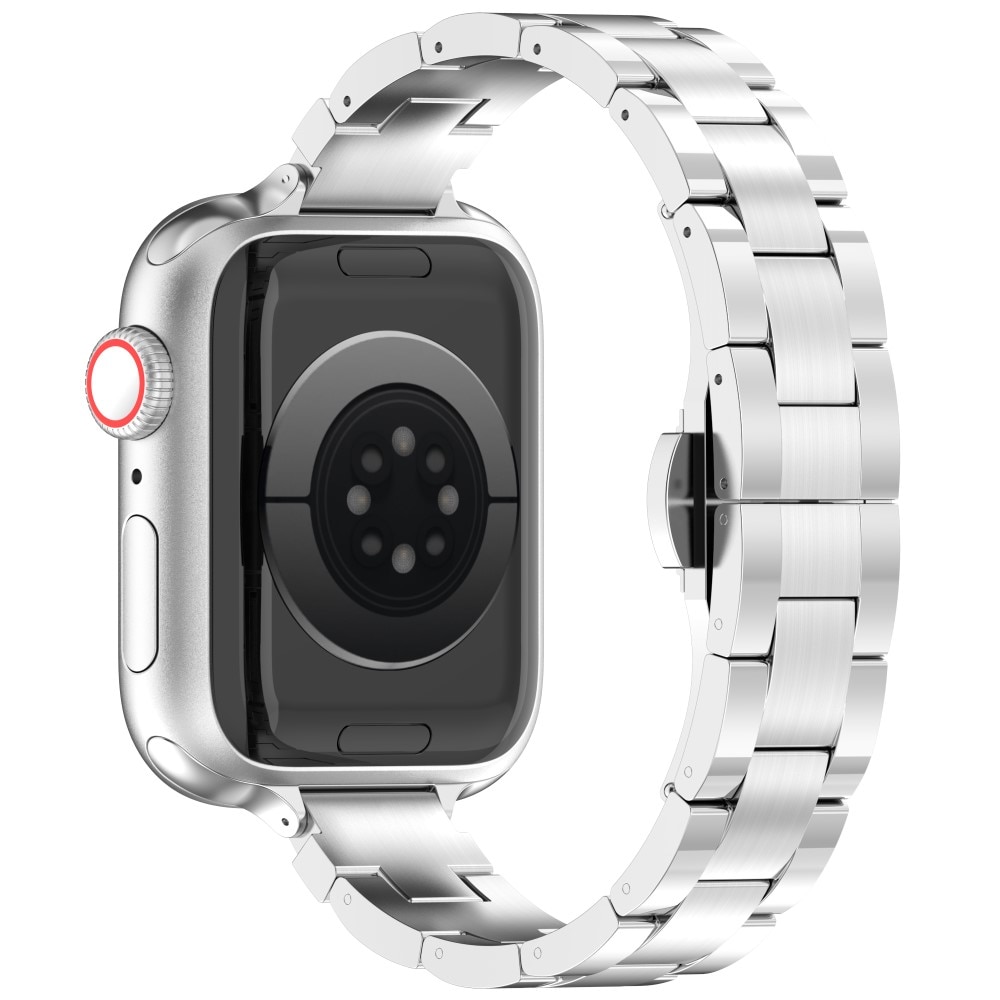 Slim Titan Reim Apple Watch 41mm Series 9 sølv