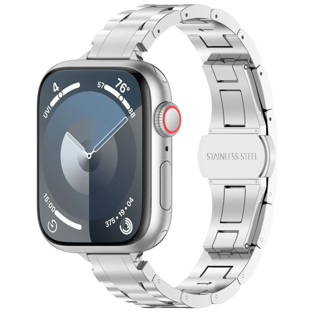 Slim Titan Reim Apple Watch 42mm sølv