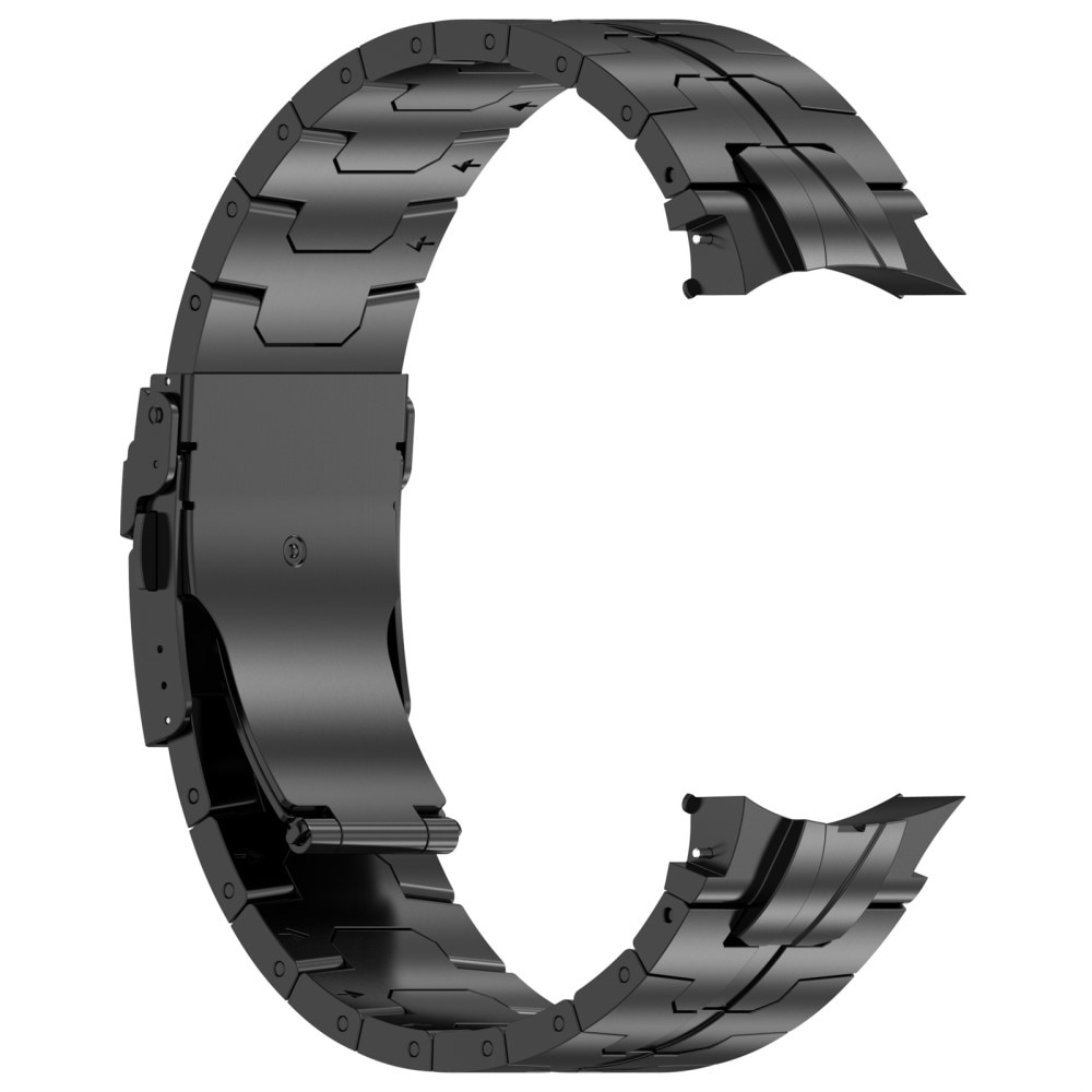 Race Stainless Steel Bracelet Samsung Galaxy Watch 4 Classic 42mm svart