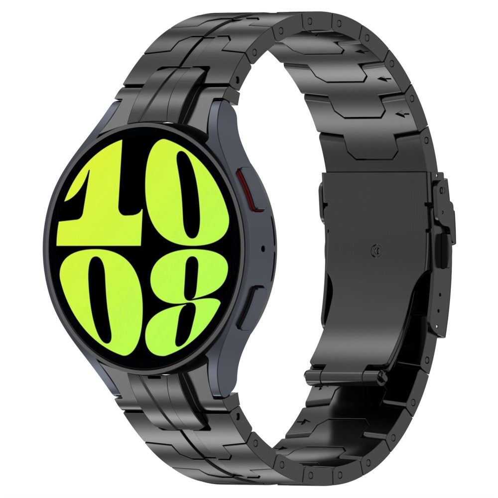 Race Stainless Steel Bracelet Samsung Galaxy Watch 6 Classic 47mm svart