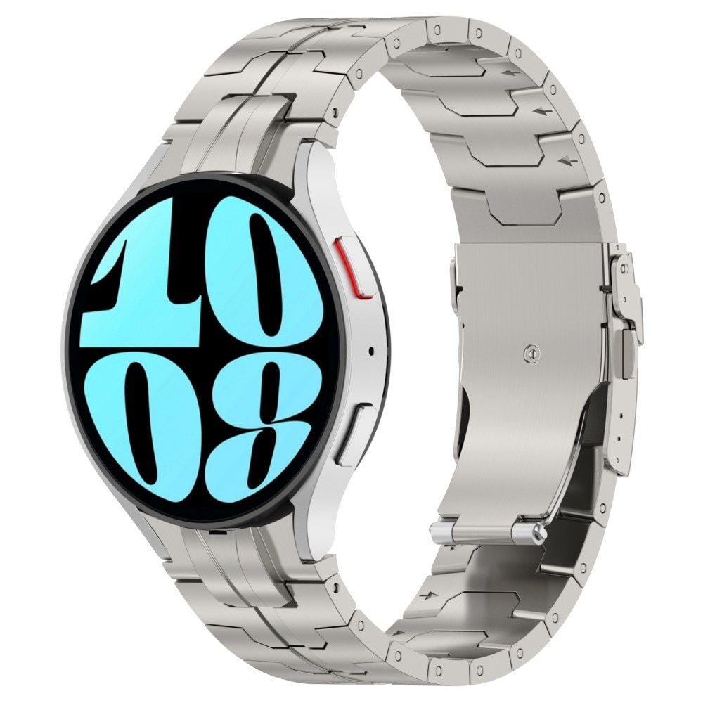 Race Stainless Steel Bracelet Samsung Galaxy Watch 6 Classic 47mm Titanium