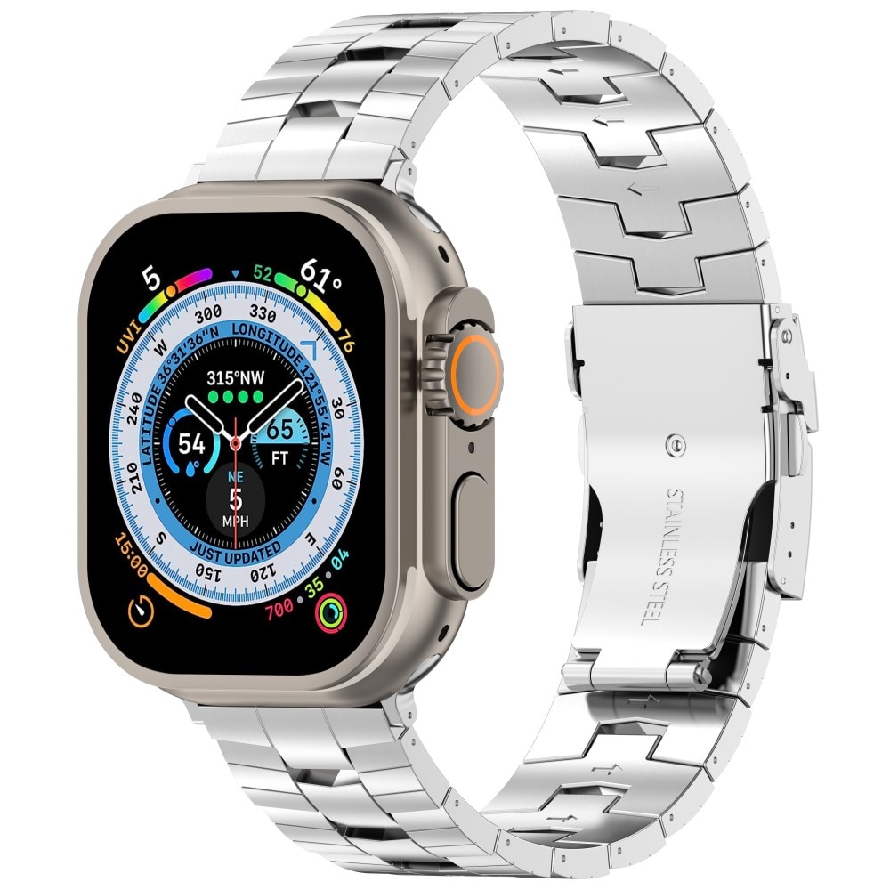 Race Titan Reim Apple Watch 41mm Series 8 sølv