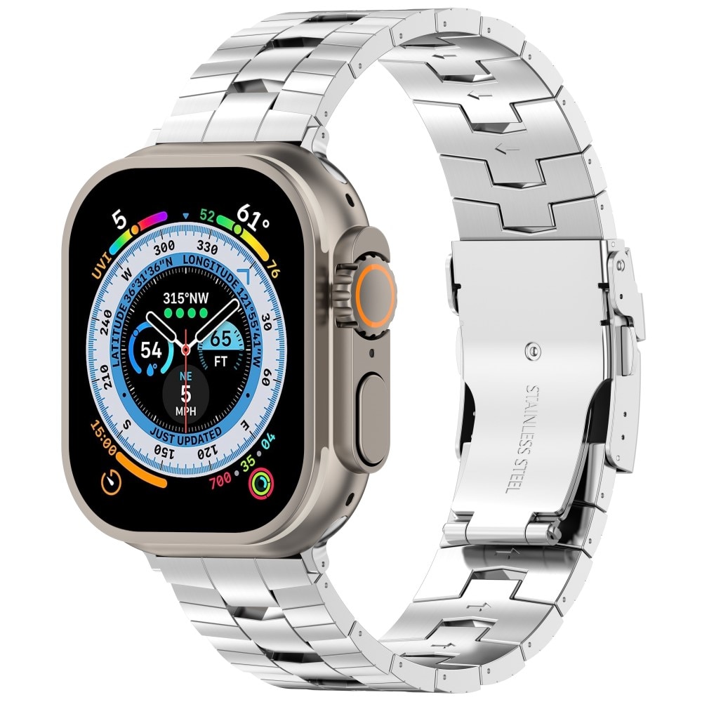 Race Titan Reim Apple Watch Ultra 2 49mm sølv