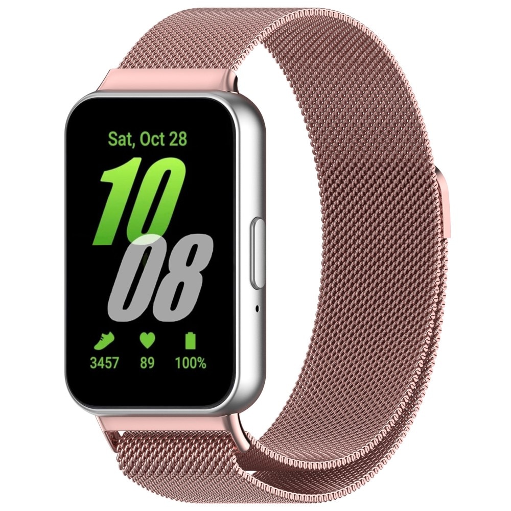 Samsung Galaxy Fit 3 Reim Milanese Loop Rosa gull