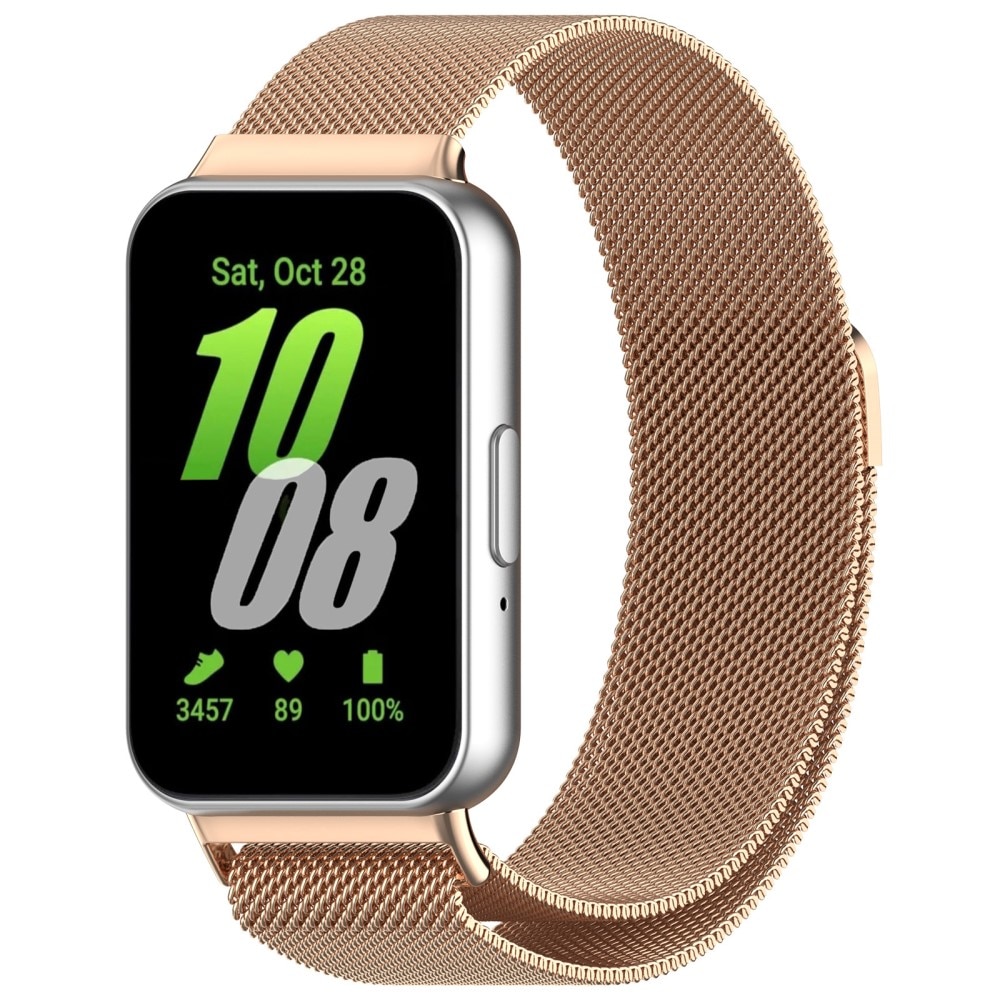 Samsung Galaxy Fit 3 Reim Milanese Loop rosegull