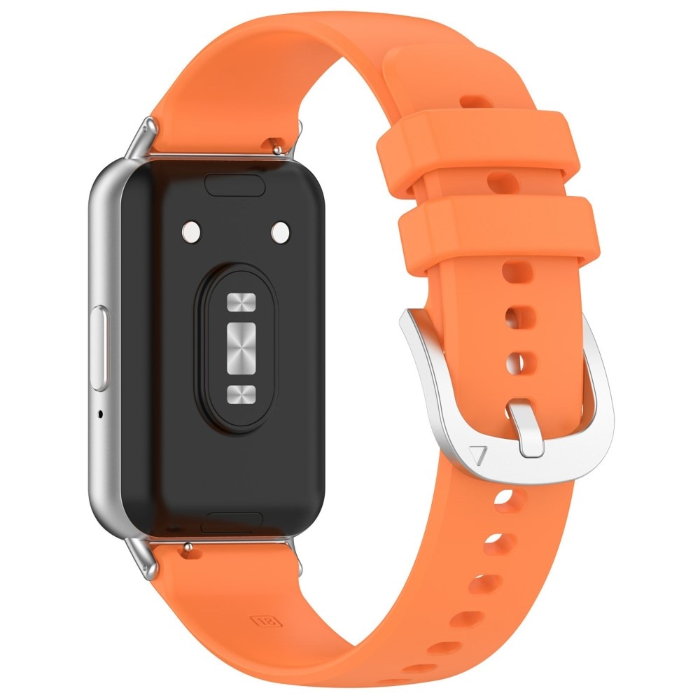 Samsung Galaxy Fit 3 Reim Silikon oransje