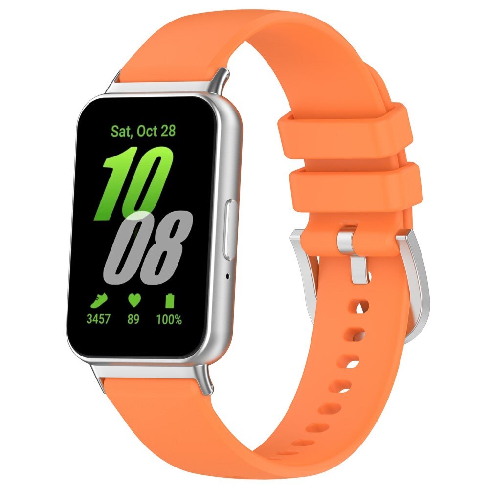 Samsung Galaxy Fit 3 Reim Silikon oransje