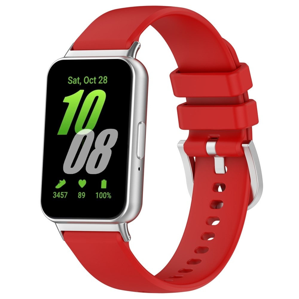 Samsung Galaxy Fit 3 Reim Silikon rød