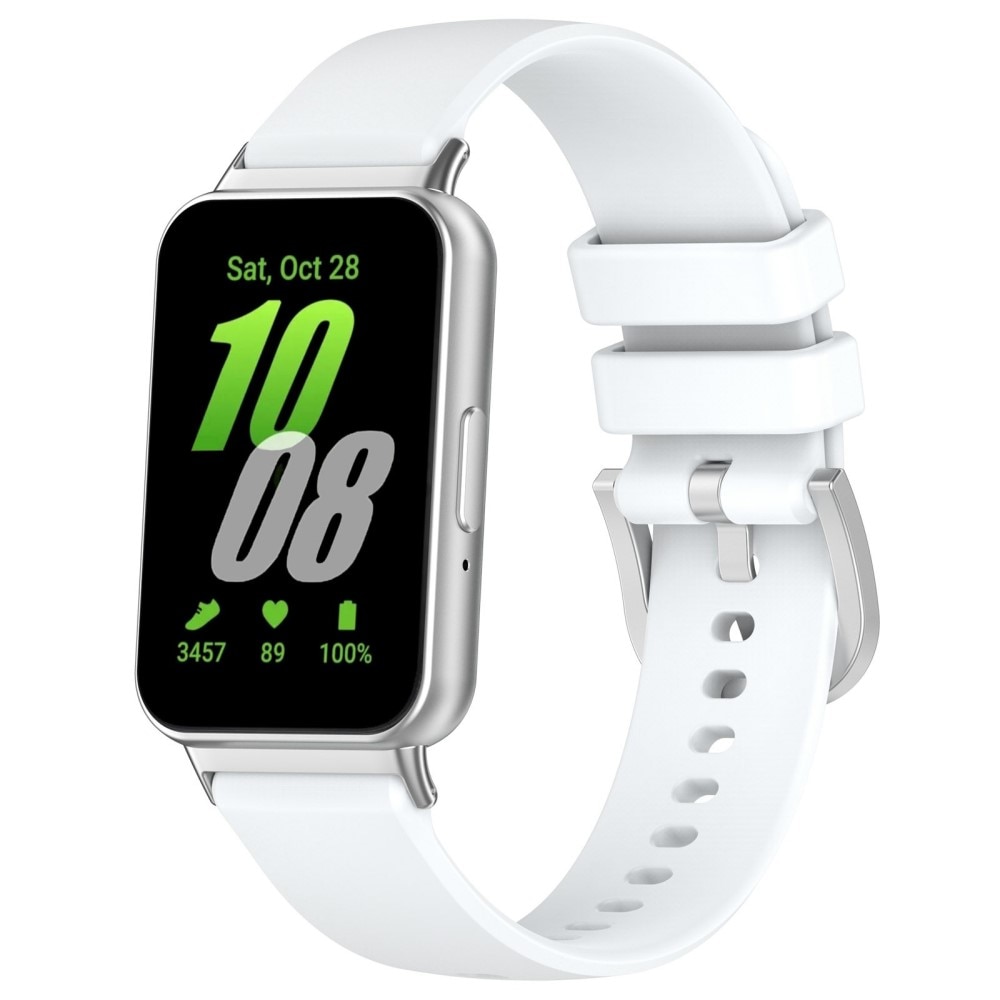 Samsung Galaxy Fit 3 Reim Silikon hvit