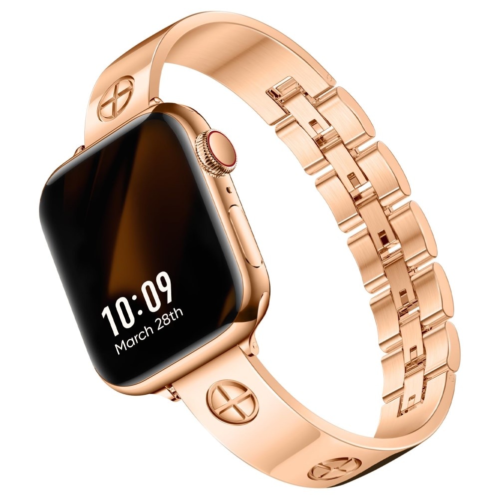 Bangle Cross Bracelet Apple Watch 41mm Series 8 rosegull