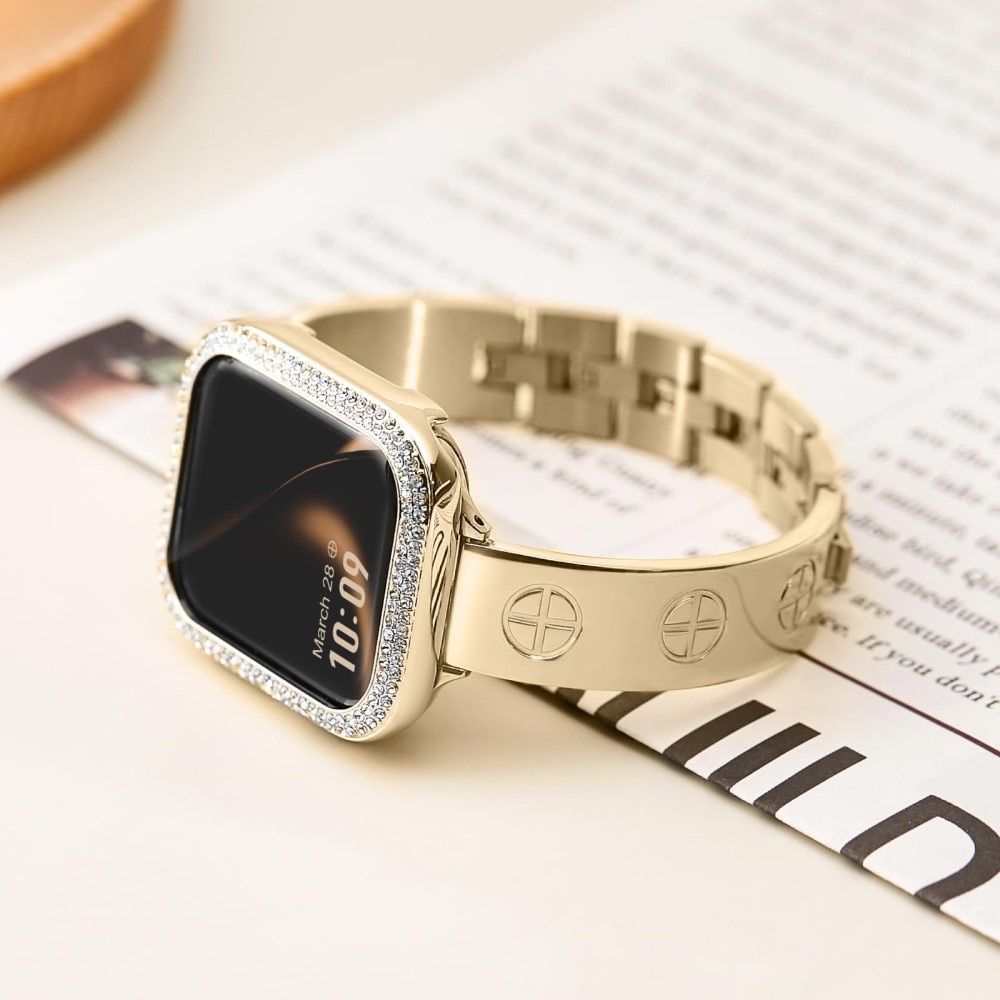 Bangle Cross Bracelet Apple Watch 38mm rosegull