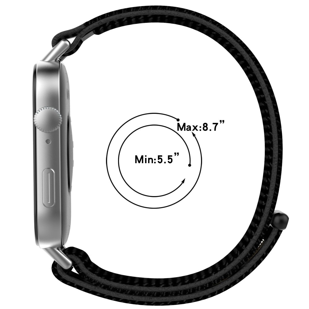 Huawei Watch Fit 4 Pro Nylonreim Svart