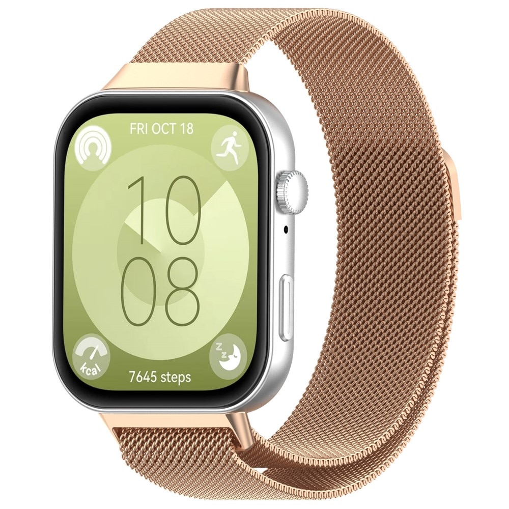 Huawei Watch Fit 4 Reim Milanese Loop Rosegull