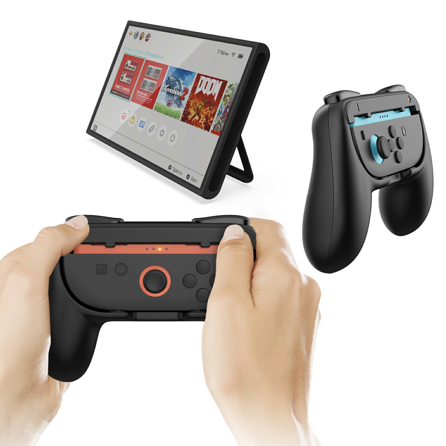 Joy-Con Grep Håndkontroller for Nintendo Switch 2 svart