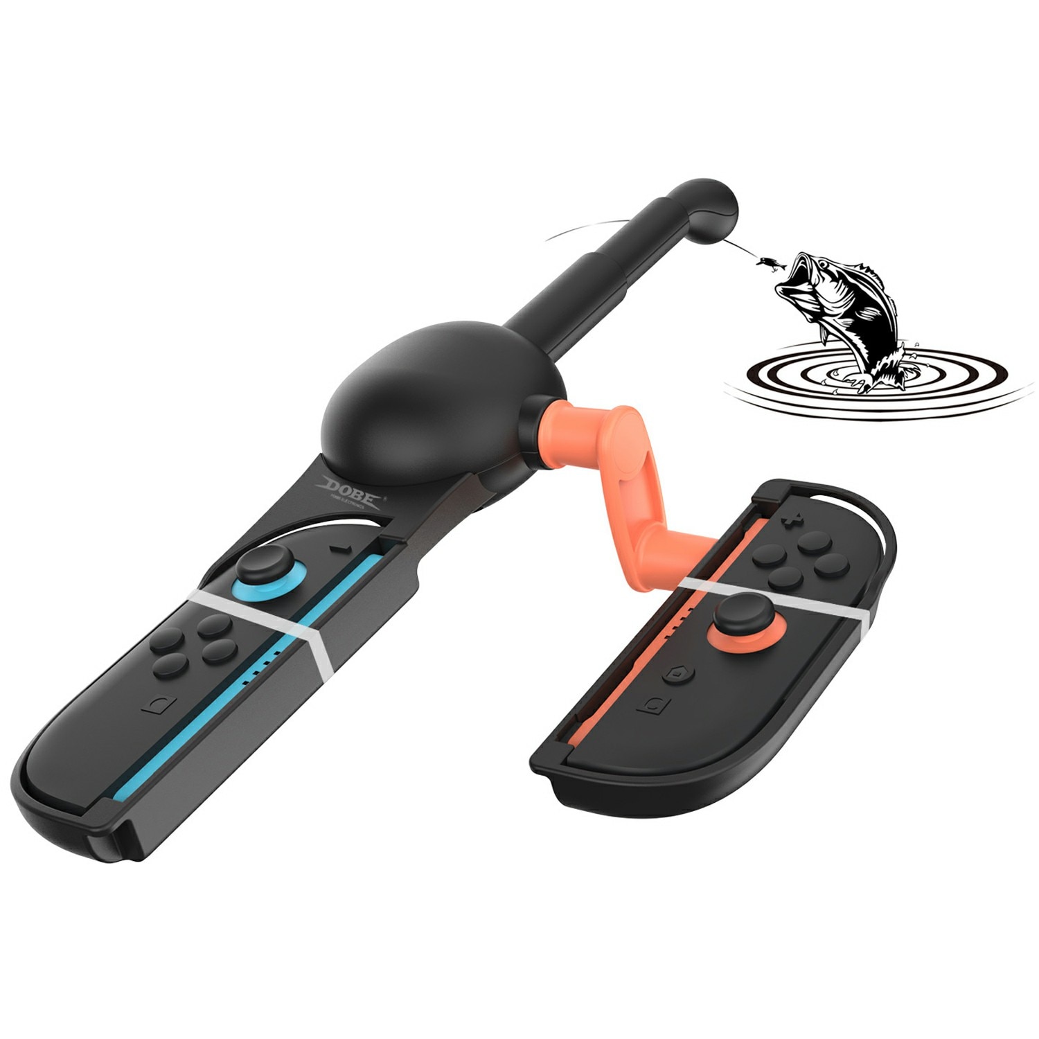 Fiskestang til Joy-Con Nintendo Switch 2 Svart