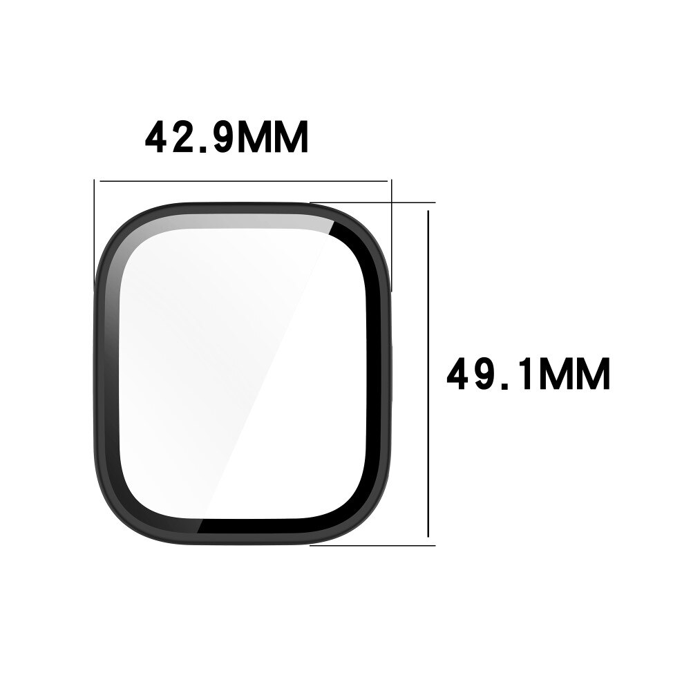 Full Cover Case Amazfit Bip 6 Svart