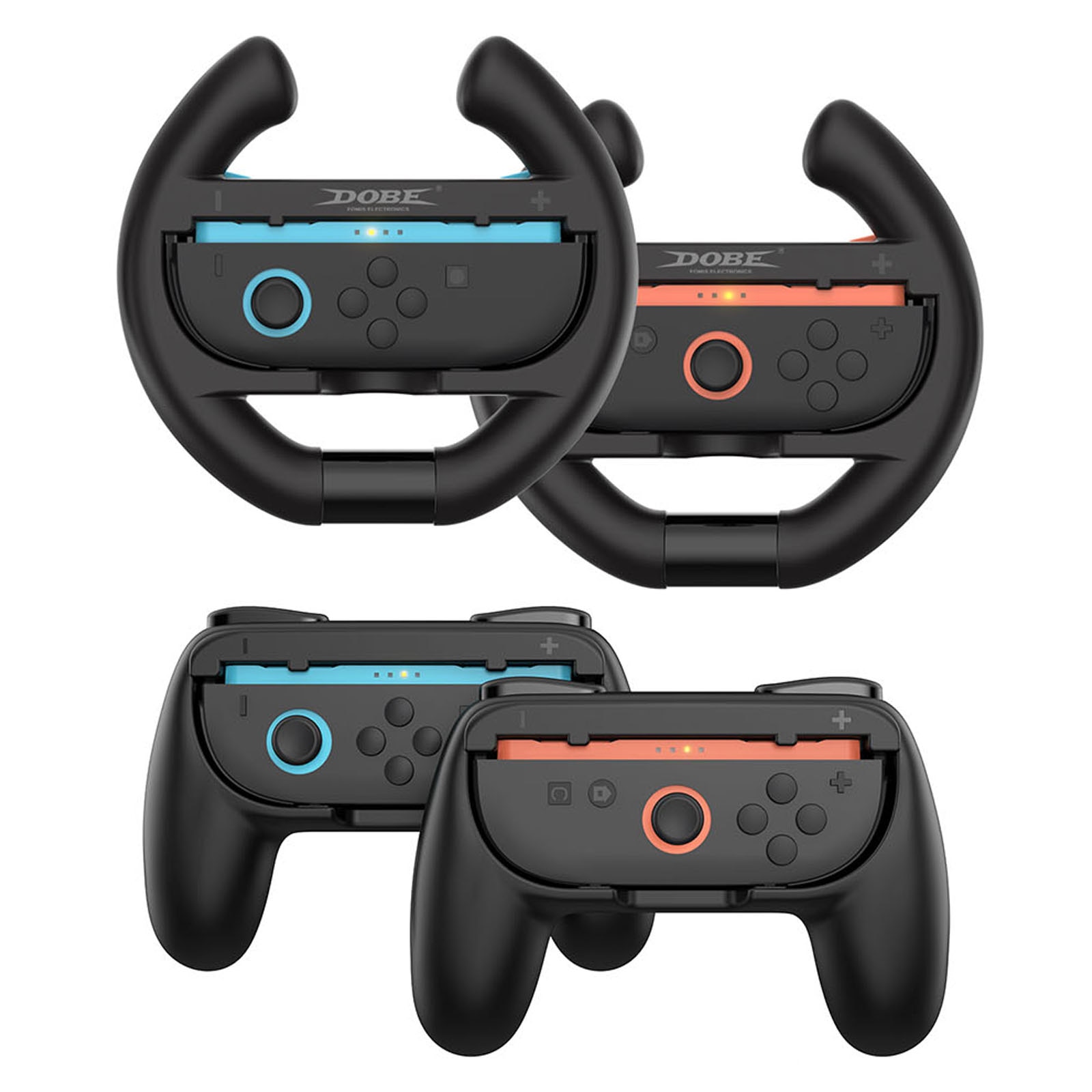 Ratt og Håndkontroller til Joy-Con Nintendo Switch 2 Svart