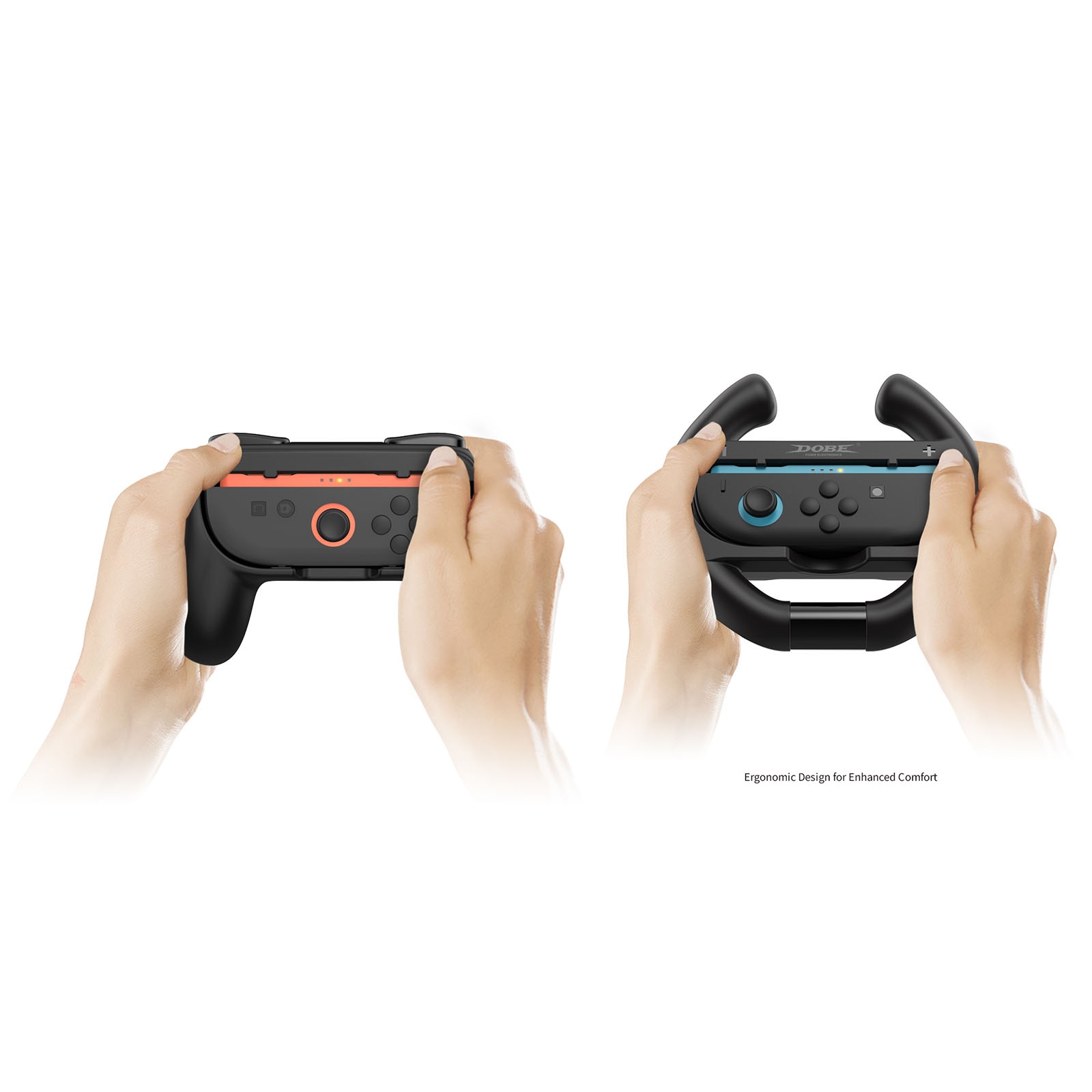 Ratt og Håndkontroller til Joy-Con Nintendo Switch 2 Svart