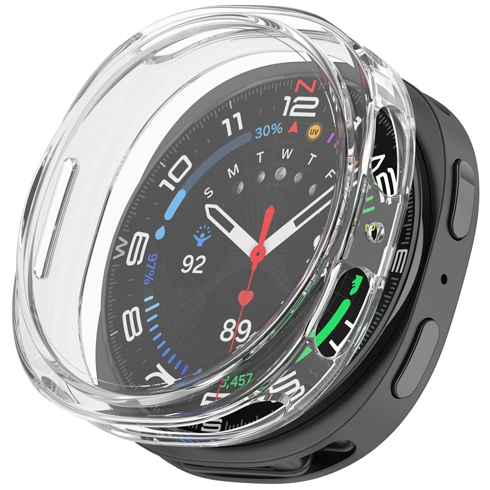Full Protection Case Samsung Galaxy Watch 8 44mm Gjennomsiktig