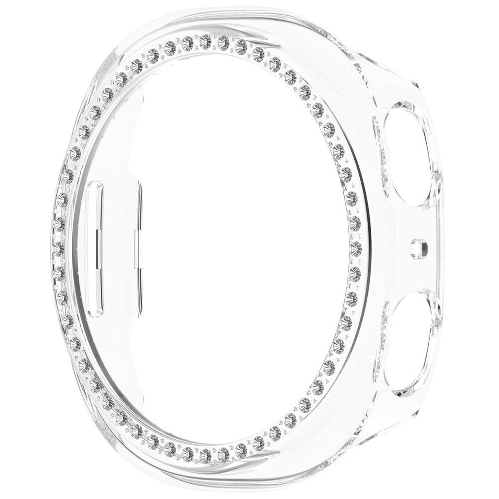 Samsung Galaxy Watch 8 40mm Rhinestone deksel Gjennomsiktig