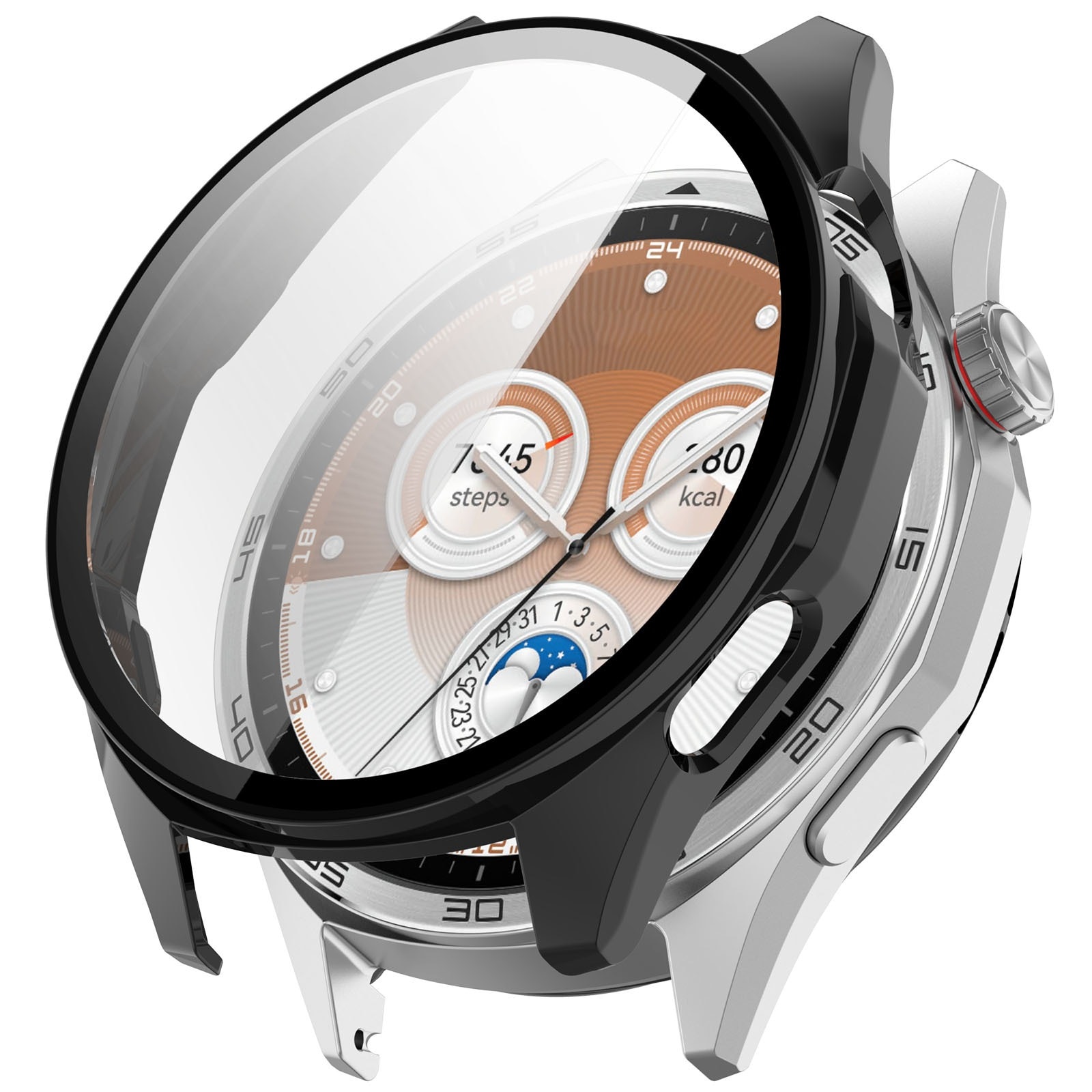 Full Cover Case Huawei Watch GT 6 46mm Svart