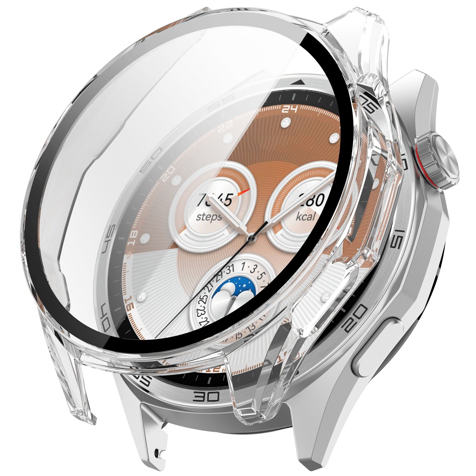 Full Cover Case Huawei Watch GT 6 46mm Gjennomsiktig