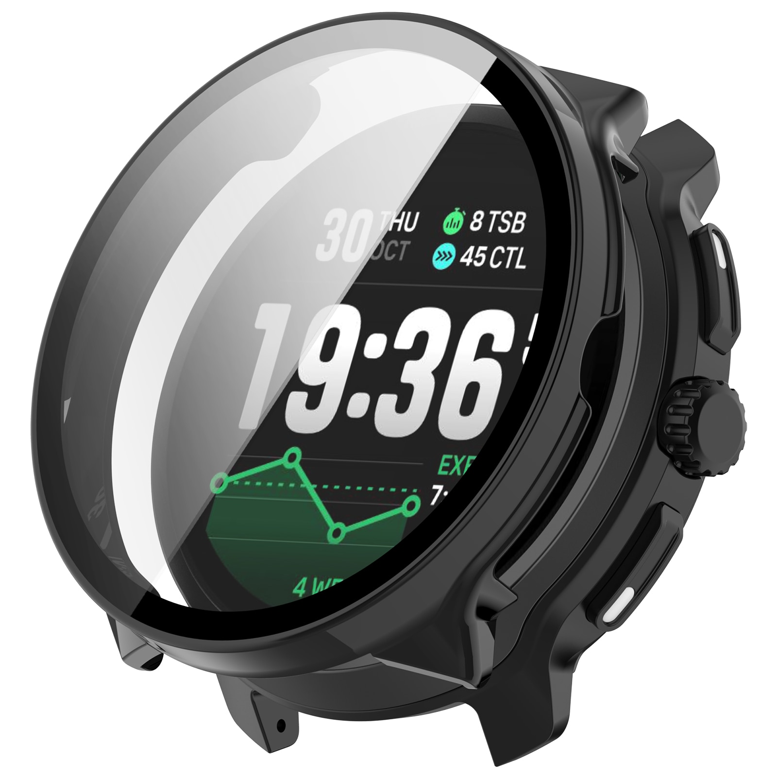 Full Cover Case Suunto Race 2 Svart