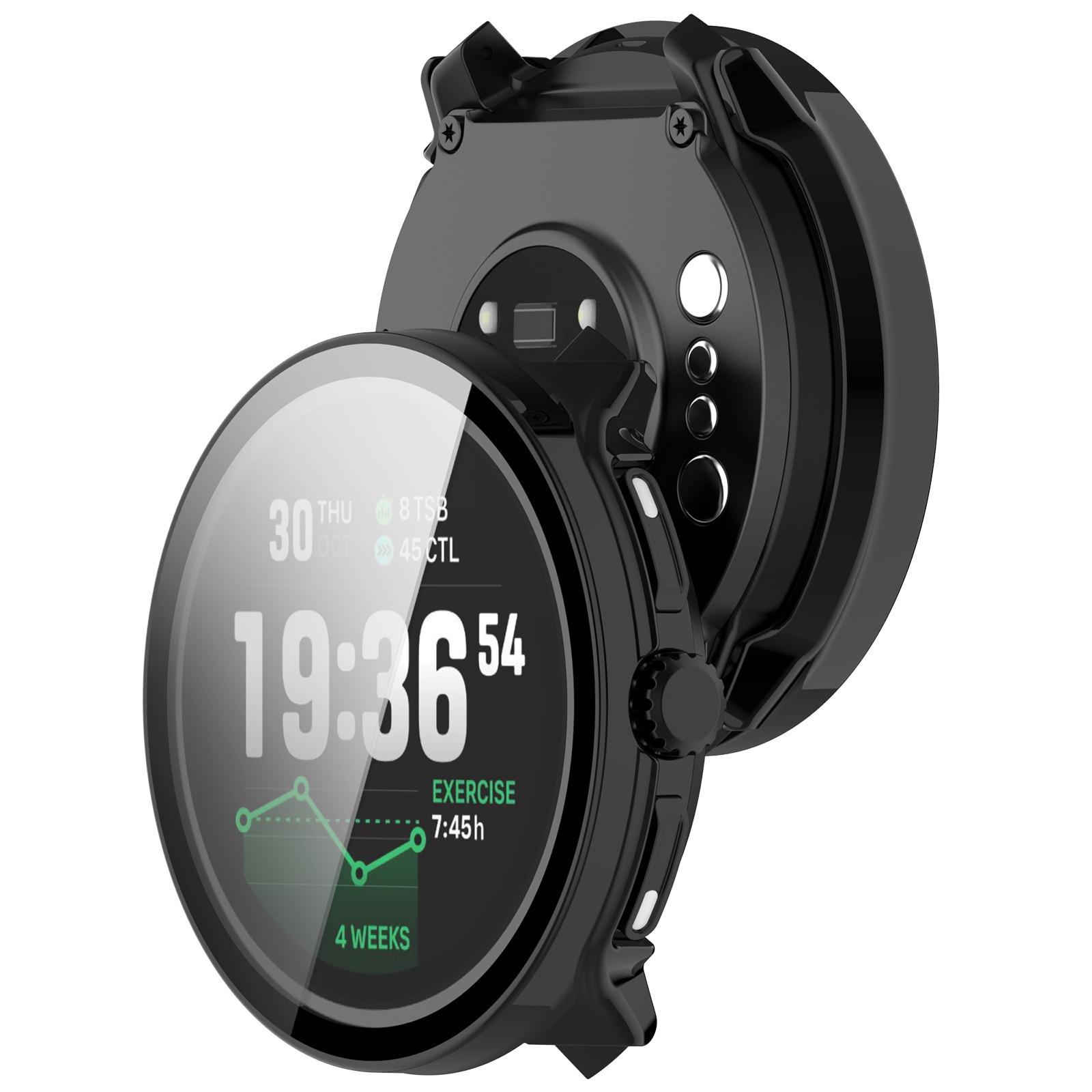 Full Cover Case Suunto Race 2 Svart