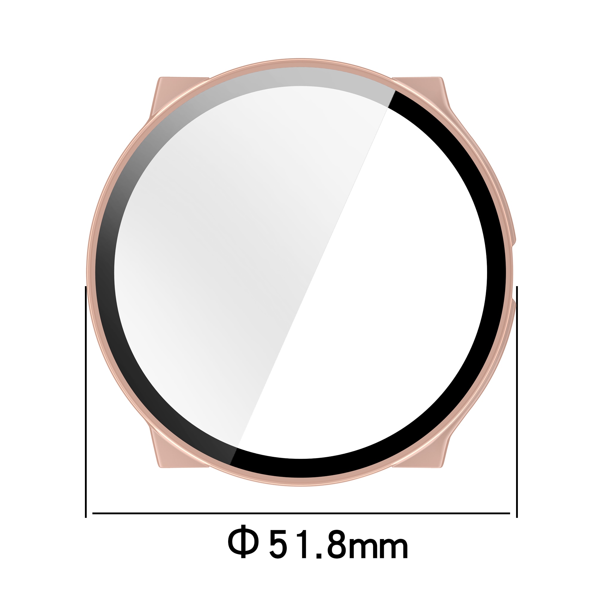 Full Cover Case Suunto Race 2 Gjennomsiktig