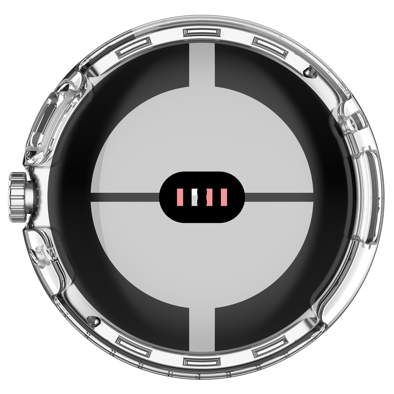 Full Cover Case Google Pixel Watch 4 41mm Gjennomsiktig