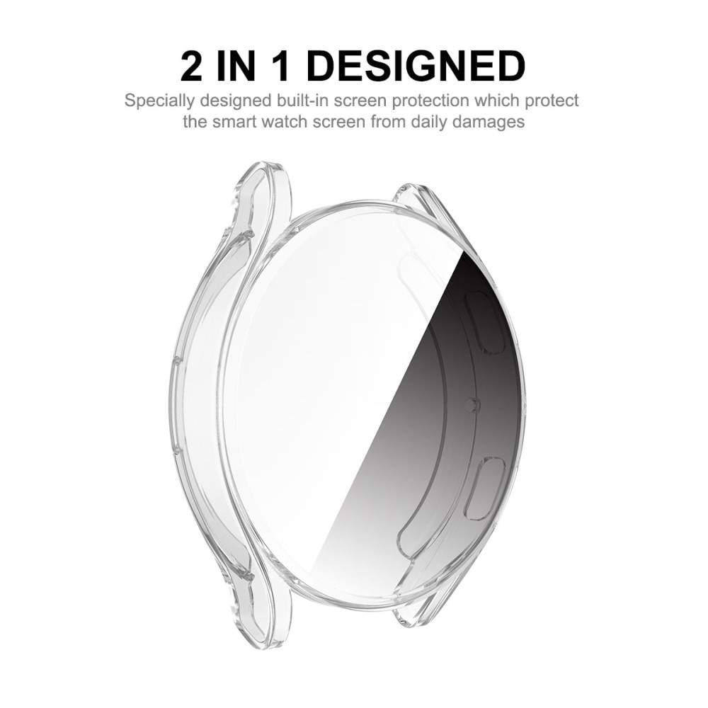 Heldekkende Deksel Samsung Galaxy Watch 4 40mm gjennomsiktig