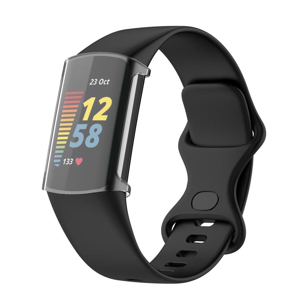 Deksel Fitbit Charge 5 gjennomsiktig