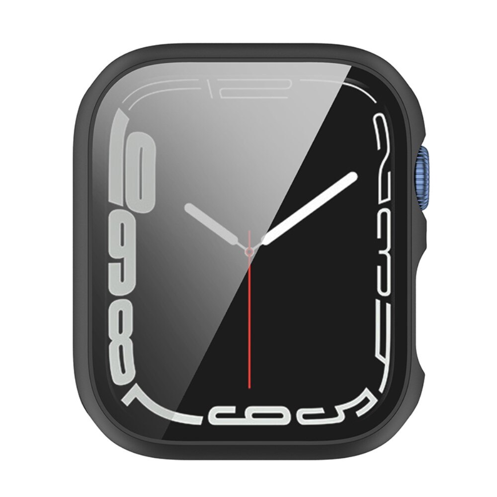 Full Cover Case Apple Watch Series 8 45mm Svart