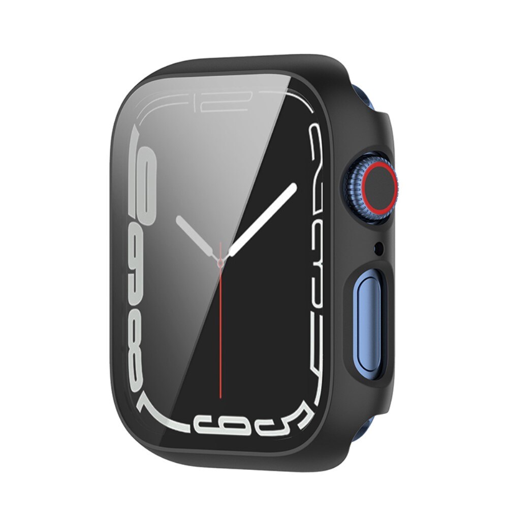 Full Cover Case Apple Watch Series 8 45mm Svart